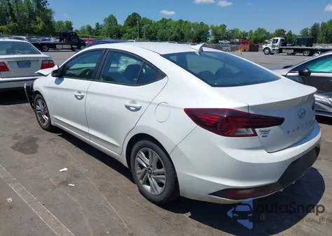 2020 Hyundai Elantra Sel из США, поврежденный, VIN 5NPD84LF9LH573844